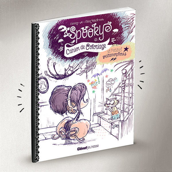 Spooky Cahier de Coloriage