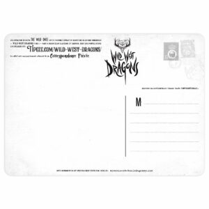 Carte Postale « Wild West Dragons » – Image 2