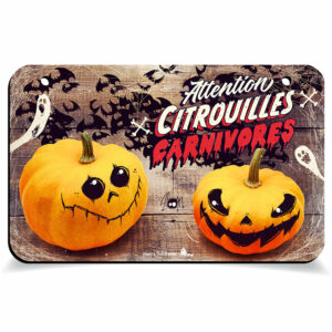 Pancarte de Porte Citrouilles Carnivores – Image 3